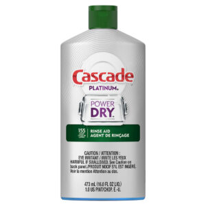Cascade Platinum Dishwasher Rinse Aid
